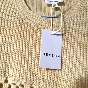 Heyson Crochet Sweater
